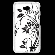 Coque LG L70 motif fleurs 2