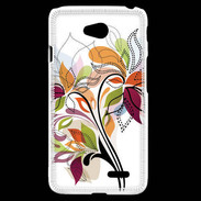 Coque LG L70 Fleurs