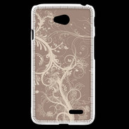 Coque LG L70 motif fleuri 4