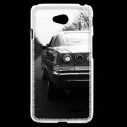 Coque LG L70 Voiture en noir et blanc PR 10
