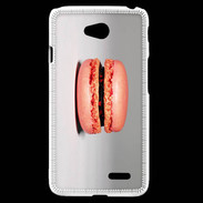 Coque LG L70 Macaron orange PR
