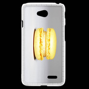 Coque LG L70 Macaron vanille PR