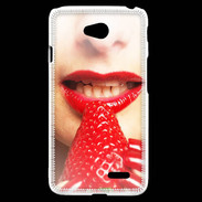 Coque LG L70 Plaisir et fraise PR