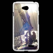 Coque LG L70 DP Voilier face au soleil