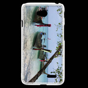 Coque LG L70 DP Barge en bord de plage 2