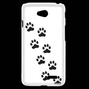 Coque LG L70 pattes de chats/chiens 1