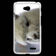 Coque LG L70 portrait de lama PB 1