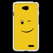 Coque LG L70 smiley 1