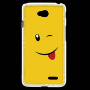 Coque LG L70 smiley 2