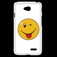 Coque LG L70 smiley 5