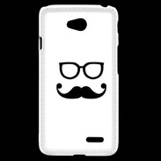Coque LG L70 moustache 1