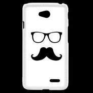Coque LG L70 moustache 3