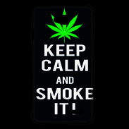 Coque LG L70 Keep Calm Smoke Noir