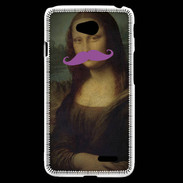 Coque LG L70 Moustache Mona Lisa