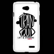 Coque LG L70 Adishatz Humour Lot & Garonne
