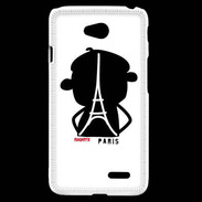 Coque LG L70 Adishatz Humour Paris