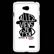 Coque LG L70 Adishatz Humour Maine et Loire