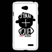 Coque LG L70 Adishatz Humour Marne
