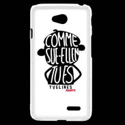 Coque LG L70 Adishatz Humour Yvelines
