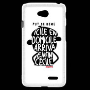 Coque LG L70 Adishatz Humour Puy de Dome