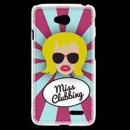 Coque LG L70 Miss Clubbing Blonde