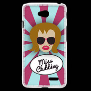 Coque LG L70 Miss Clubbing Rousse