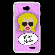 Coque LG L70 Miss Fiesta Blonde