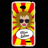 Coque LG L70 Miss Latina Rousse