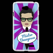 Coque LG L70 Mister Beau gosse Brun