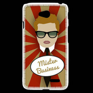 Coque LG L70 Mister Business Roux