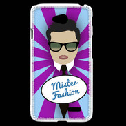 Coque LG L70 Mister Fashion Brun