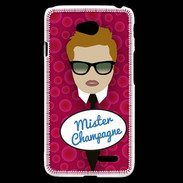 Coque LG L70 Mister Champagne Roux