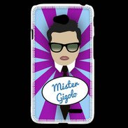 Coque LG L70 Mister Gigolo Brun