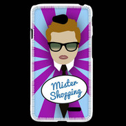 Coque LG L70 Mister Shopping Roux