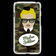 Coque LG L70 Mister Soldier Blond