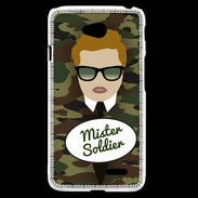 Coque LG L70 Mister Soldier Roux