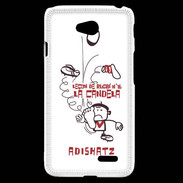 Coque LG L70 Adishatz Rugby la candela