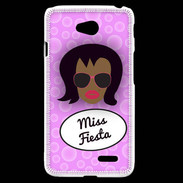 Coque LG L70 Miss Fiesta Black