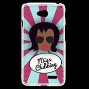 Coque LG L70 Miss Clubbing Black