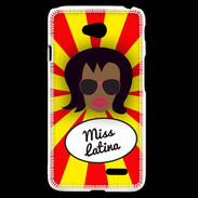 Coque LG L70 Miss Latina Black