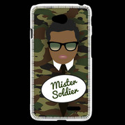 Coque LG L70 Mister Soldier Black