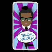 Coque LG L70 Mister Swag Black