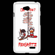 Coque LG L70 Adishatz Check Hiver G