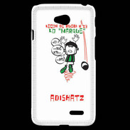 Coque LG L70 Adishatz Leçon de rugby