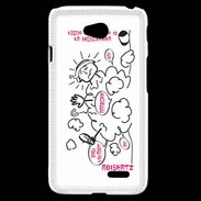 Coque LG L70 Adishatz Mesclanha