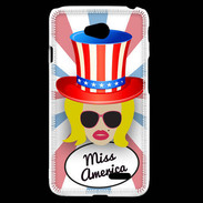 Coque LG L70 Miss USA Blonde