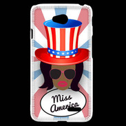 Coque LG L70 Miss USA Black