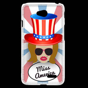 Coque LG L70 Miss USA Rousse