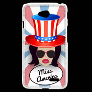 Coque LG L70 Miss USA Brune