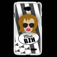 Coque LG L70 Miss Bretagne Rousse